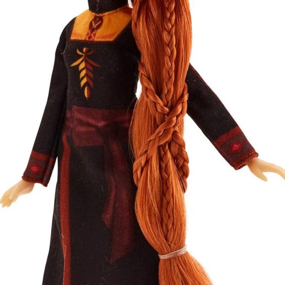 Disney Frozen Sister Styles Anna Fashion Doll with Extra-Long Red Hair - Picture 4 of 5